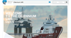 Desktop Screenshot of lms.oilennium.com