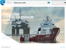 Tablet Screenshot of lms.oilennium.com